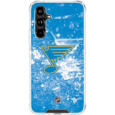 NHL St. Louis Blues Iced Galaxy A54 5G Clear Case