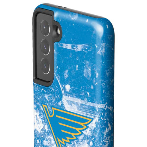 NHL St. Louis Blues Iced Galaxy S21 5G Pro Case