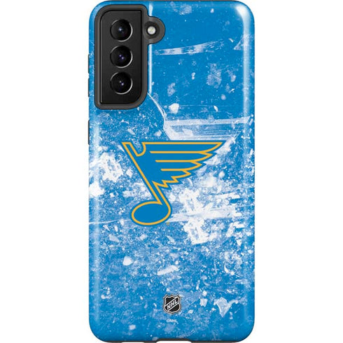 NHL St. Louis Blues Iced Galaxy S21 Plus 5G Pro Case
