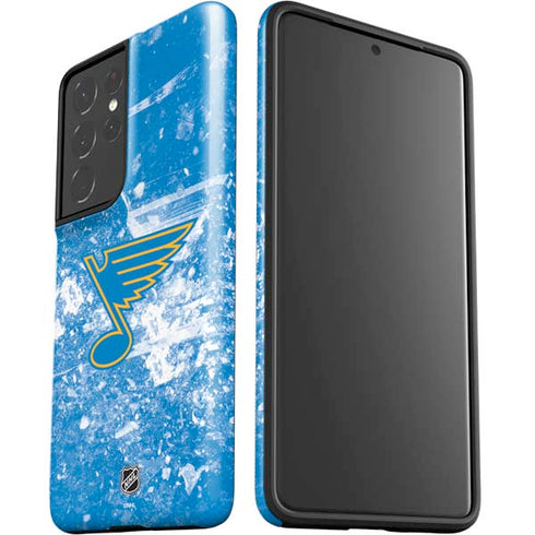 NHL St. Louis Blues Iced Galaxy S21 Ultra 5G Pro Case