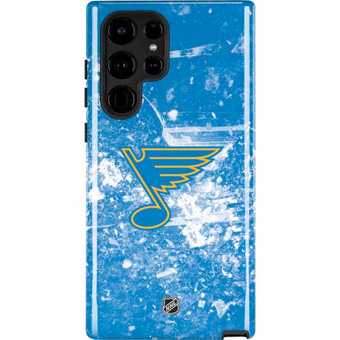 NHL St. Louis Blues Iced Galaxy S22 Ultra Pro Case