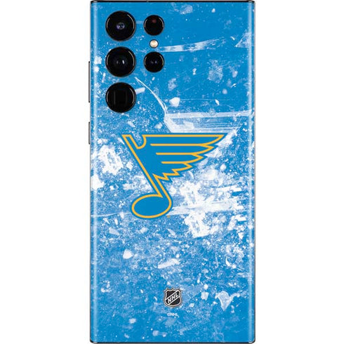 NHL St. Louis Blues Iced Galaxy S22 Ultra Skin