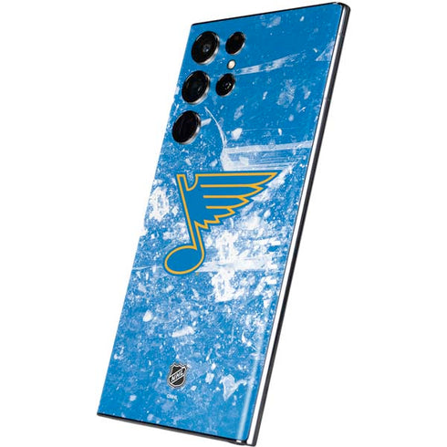 NHL St. Louis Blues Iced Galaxy S22 Ultra Skin