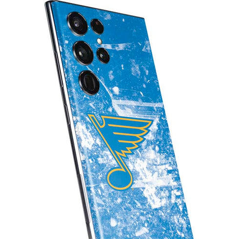 NHL St. Louis Blues Iced Galaxy S22 Ultra Skin