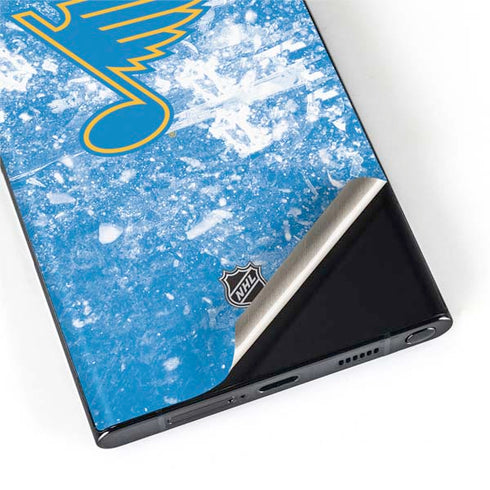 NHL St. Louis Blues Iced Galaxy S22 Ultra Skin