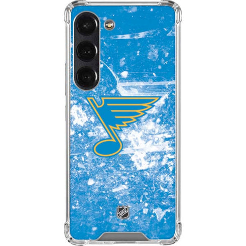 NHL St. Louis Blues Iced Galaxy S23 Clear Case