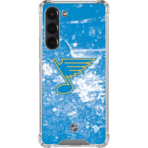 NHL St. Louis Blues Iced Galaxy S23 Plus Clear Case