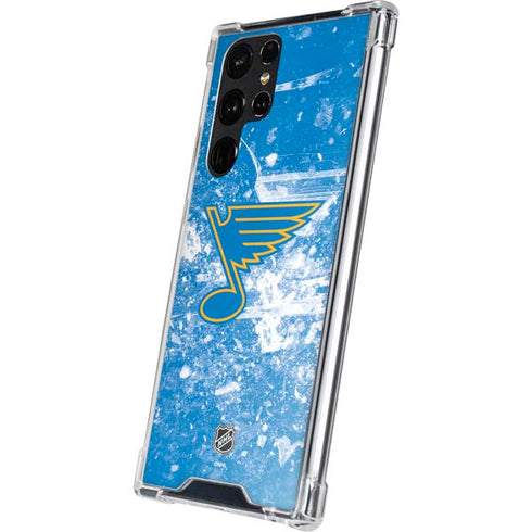 NHL St. Louis Blues Iced Galaxy S23 Ultra Clear Case