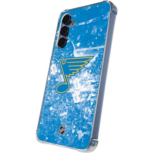 NHL St. Louis Blues Iced Galaxy S24 Clear Case