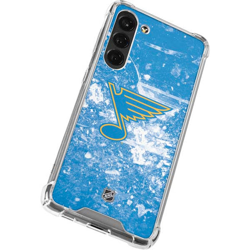 NHL St. Louis Blues Iced Galaxy S24 FE Clear Case