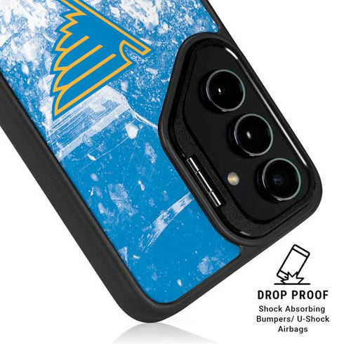 NHL St. Louis Blues Iced Galaxy S24 FE Kickstand Case