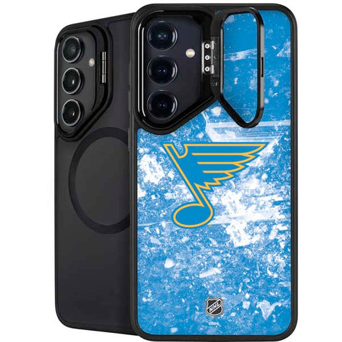 NHL St. Louis Blues Iced Galaxy S24 Plus Kickstand Case