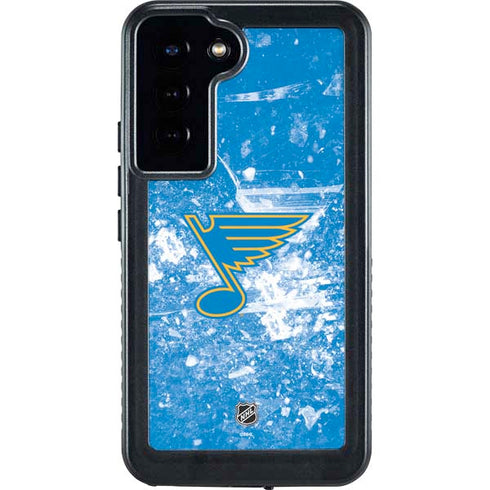 NHL St. Louis Blues Iced Galaxy S24 Plus Waterproof Case