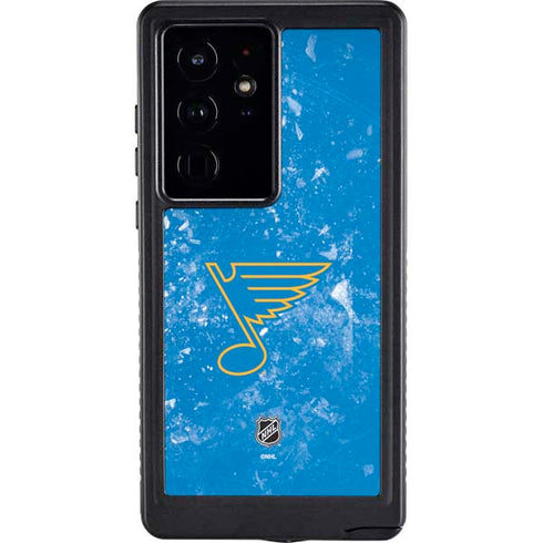 NHL St. Louis Blues Iced Galaxy S24 Ultra Waterproof Case