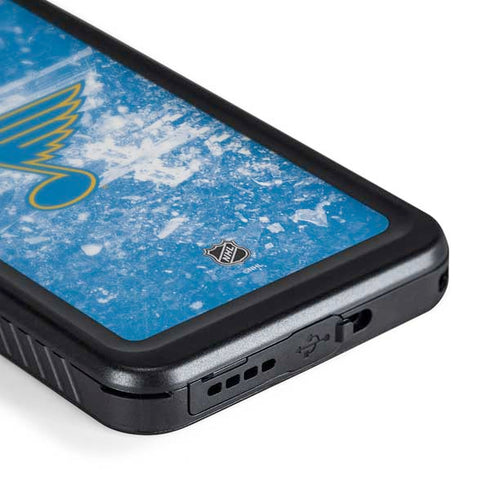 NHL St. Louis Blues Iced Galaxy S24 Waterproof Case