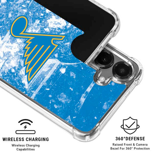NHL St. Louis Blues Iced Galaxy S26 Clear Case