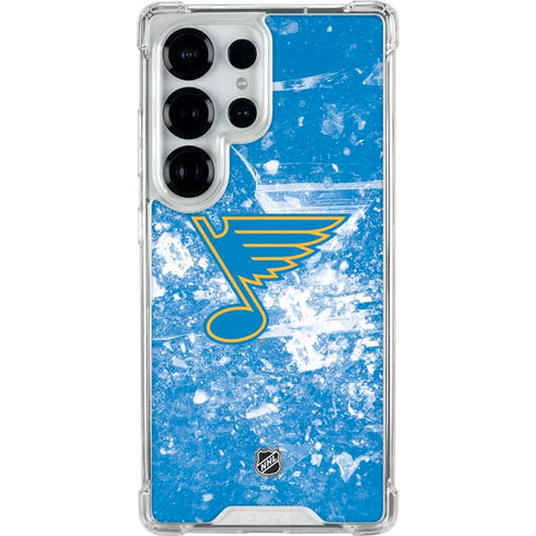NHL St. Louis Blues Iced Galaxy S26 Ultra Clear Case