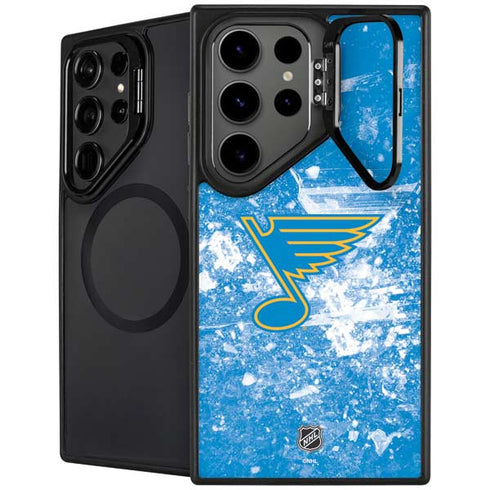 NHL St. Louis Blues Iced Galaxy S26 Ultra Kickstand Case