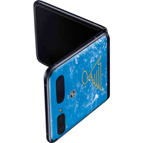 NHL St. Louis Blues Iced Galaxy Z Flip Skin