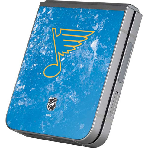 NHL St. Louis Blues Iced Galaxy Z Flip6 Skin