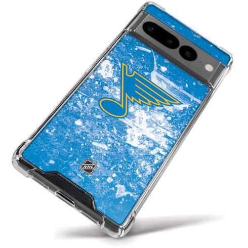 NHL St. Louis Blues Iced Google Pixel 7 Pro Clear Case