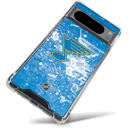 NHL St. Louis Blues Iced Google Pixel 8 Pro Clear Case