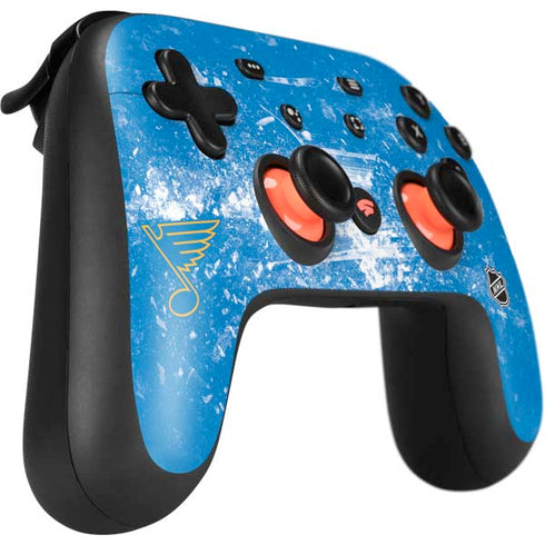 NHL St. Louis Blues Iced Google Stadia Controller Skin