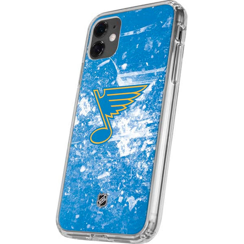 NHL St. Louis Blues Iced iPhone 11 Clear Case