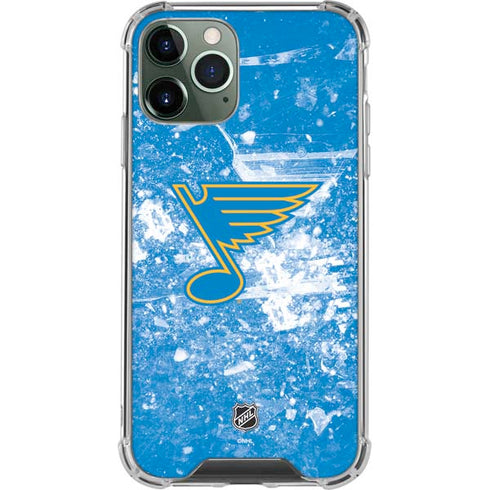 NHL St. Louis Blues Iced iPhone 11 Pro Max Clear Case