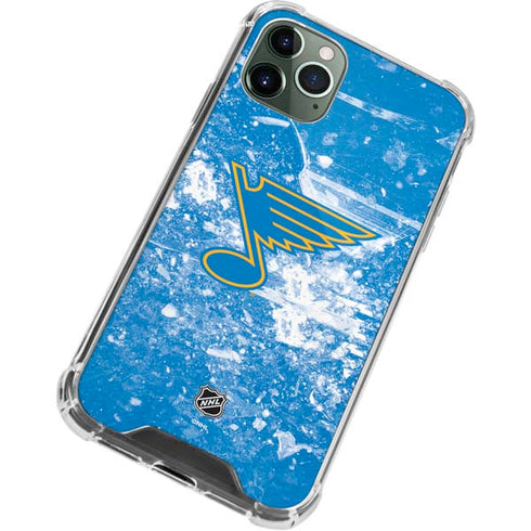 NHL St. Louis Blues Iced iPhone 11 Pro Max Clear Case