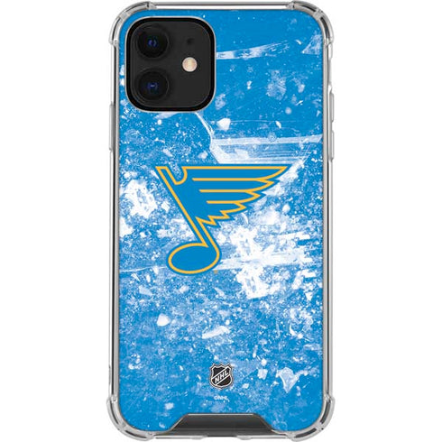 NHL St. Louis Blues Iced iPhone 12 Clear Case