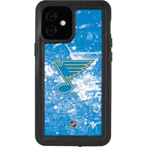 NHL St. Louis Blues Iced iPhone 12 Mini Waterproof Case