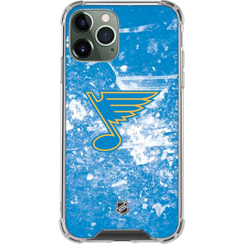 NHL St. Louis Blues Iced iPhone 12 Pro Max Clear Case