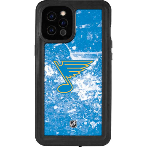 NHL St. Louis Blues Iced iPhone 12 Pro Max Waterproof Case