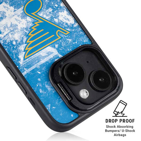 NHL St. Louis Blues Iced iPhone 14 Plus Kickstand Case