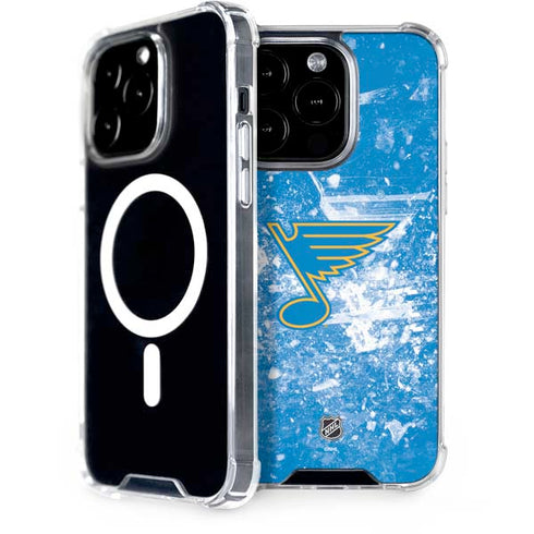 NHL St. Louis Blues Iced iPhone 14 Pro MagSafe Case