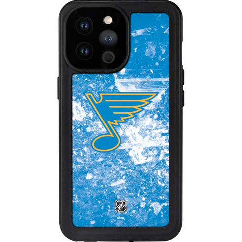 NHL St. Louis Blues Iced iPhone 14 Pro Max Waterproof Case