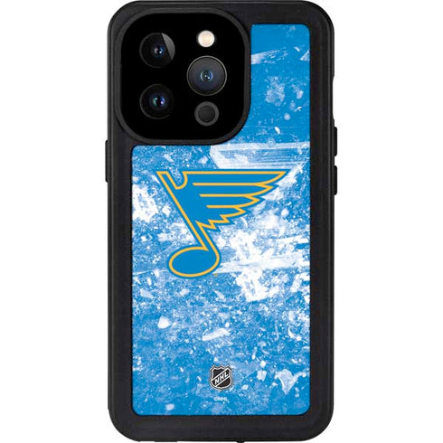 NHL St. Louis Blues Iced iPhone 14 Pro Waterproof Case