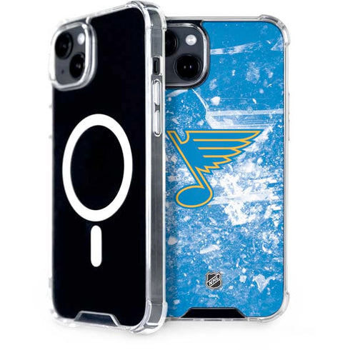 NHL St. Louis Blues Iced iPhone 15 Plus MagSafe Case