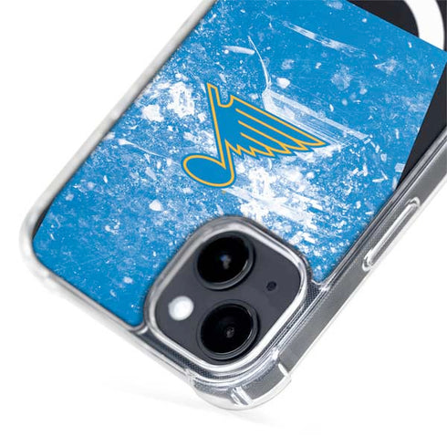 NHL St. Louis Blues Iced iPhone 15 Plus MagSafe Case