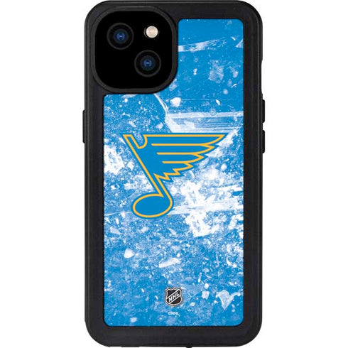 NHL St. Louis Blues Iced iPhone 15 Plus Waterproof Case