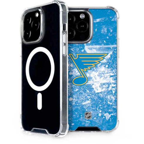 NHL St. Louis Blues Iced iPhone 15 Pro Max MagSafe Case