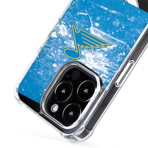 NHL St. Louis Blues Iced iPhone 15 Pro Max MagSafe Case