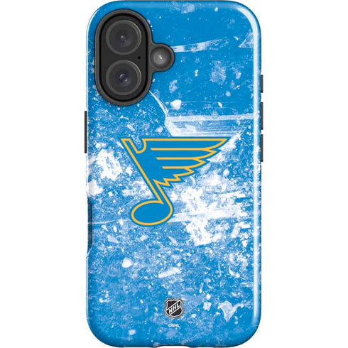 NHL St. Louis Blues Iced iPhone 16 Impact Case