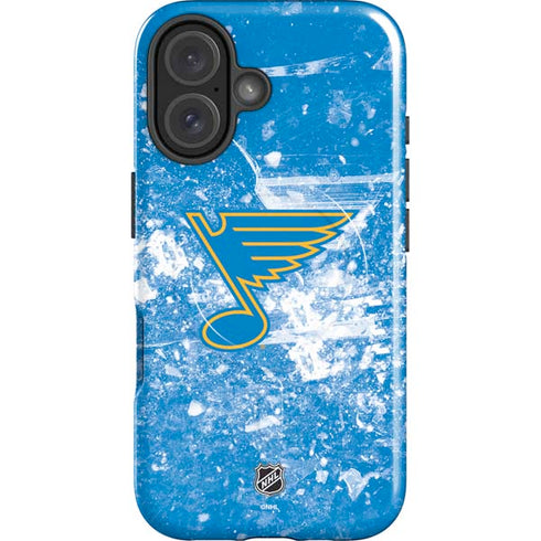 NHL St. Louis Blues Iced iPhone 16 Magsafe Impact Case