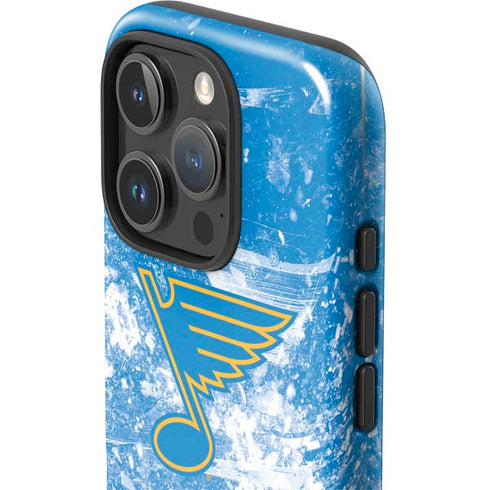 NHL St. Louis Blues Iced iPhone 16 Pro Max Impact Case