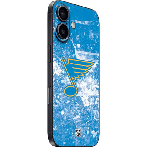 NHL St. Louis Blues Iced iPhone 16 Skin