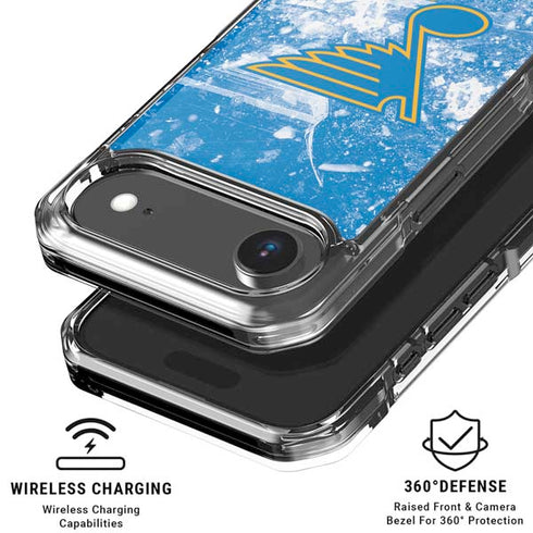 NHL St. Louis Blues Iced iPhone 17 Air Clear Case