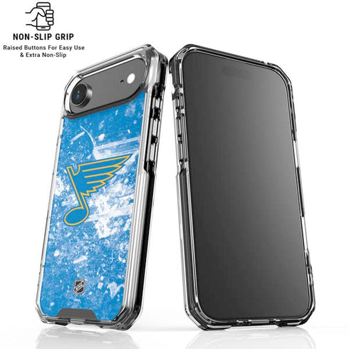 NHL St. Louis Blues Iced iPhone 17 Air Clear Case