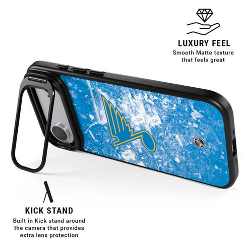 NHL St. Louis Blues Iced iPhone 17 Air Kickstand Case